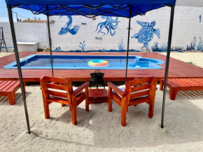 Cabaña hermosa con piscina